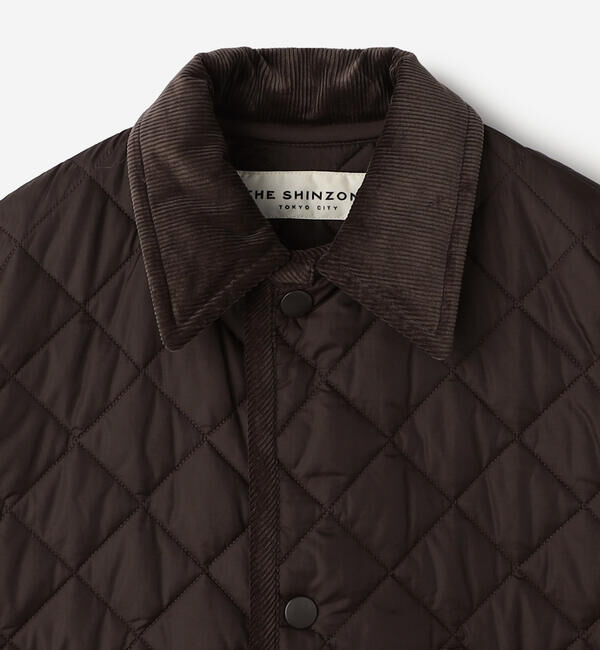  「THE SHINZONE | 〈別注〉QUILTING SHORT COAT WOMEN」|テーラードジャケット|