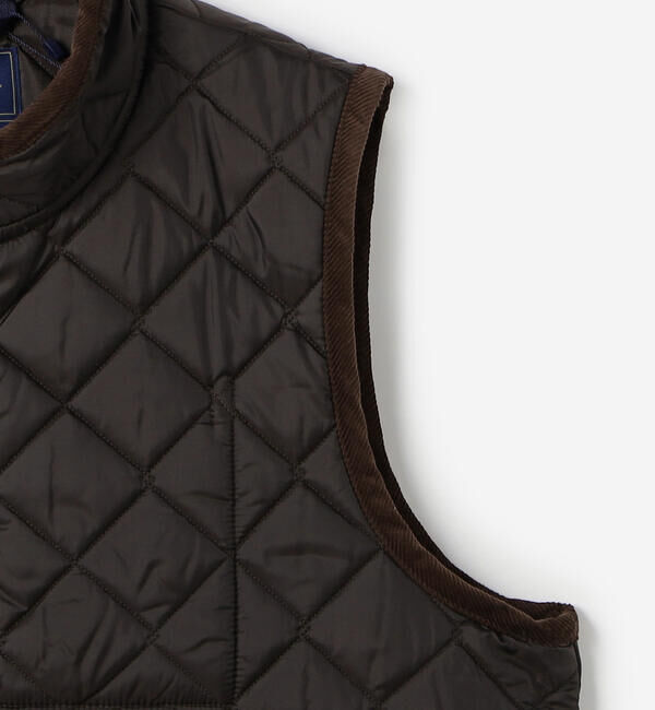  「LAVENHAM | 〈別注〉 スタンドカラー キルティングベスト MEN」|ダウンベスト・ベスト|