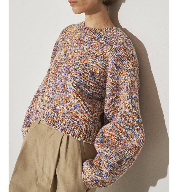 GEMINI「【GEMINI】ローゲージ2way MIXニット」|ニット・セーター|