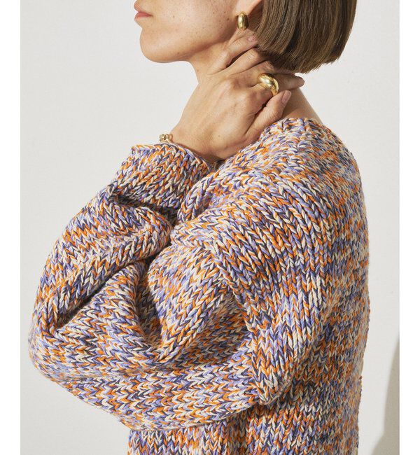 GEMINI「【GEMINI】ローゲージ2way MIXニット」|ニット・セーター|