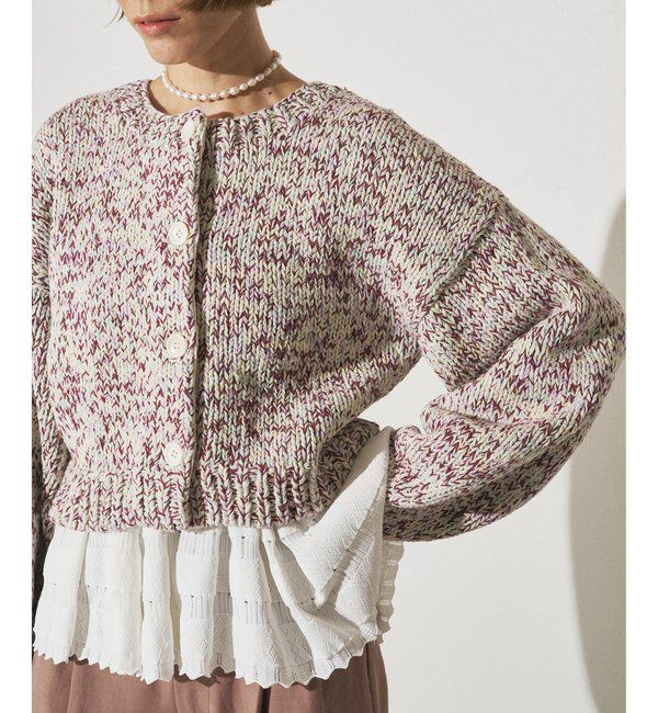 GEMINI「【GEMINI】ローゲージ2way MIXニット」|ニット・セーター|