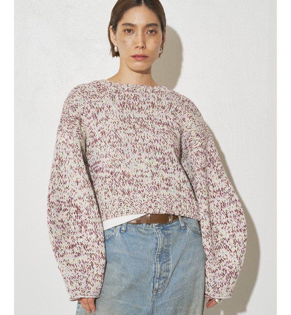 GEMINI「【GEMINI】ローゲージ2way MIXニット」|ニット・セーター|