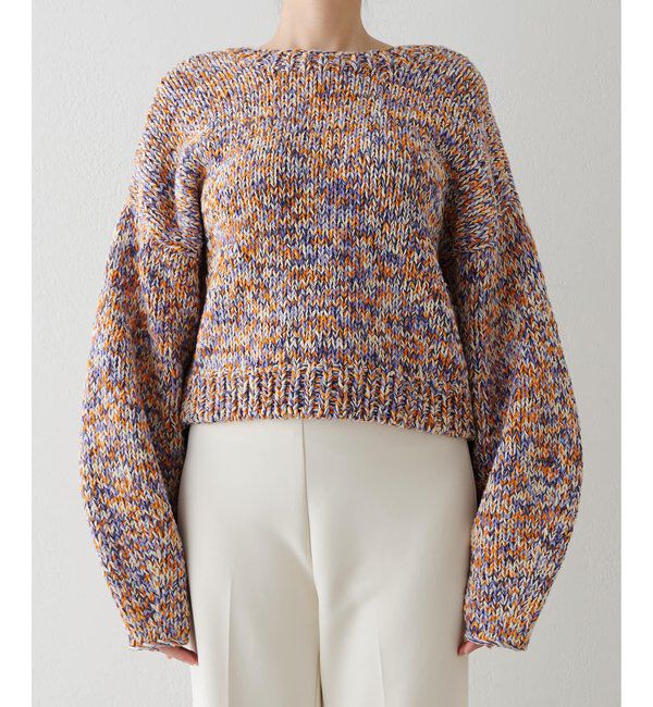 GEMINI「【GEMINI】ローゲージ2way MIXニット」|ニット・セーター|