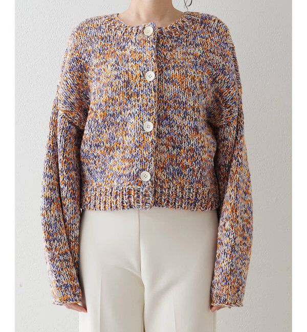 GEMINI「【GEMINI】ローゲージ2way MIXニット」|ニット・セーター|