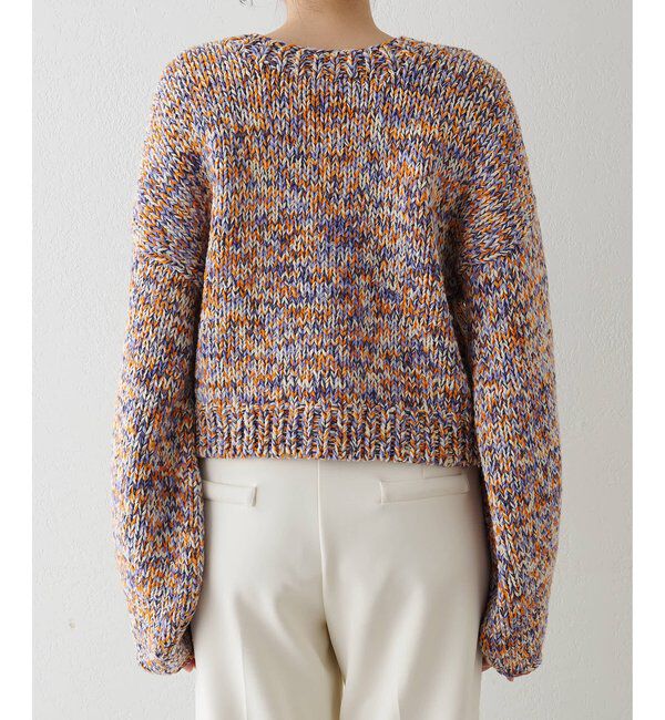 GEMINI「【GEMINI】ローゲージ2way MIXニット」|ニット・セーター|