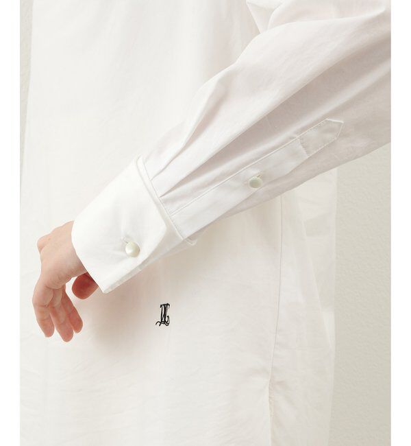  「ブロードオフショルダーブラウス」|シャツ・ブラウス|