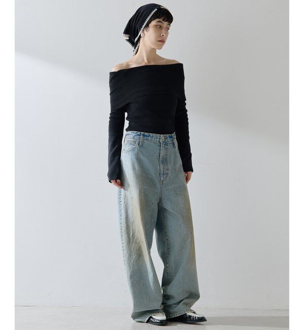  「オフショルニットプルオーバー」|ニット・セーター|