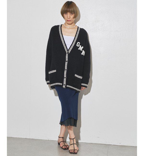 GEMINI「【GEMINI】ニットレイヤードスカート」|スカート|