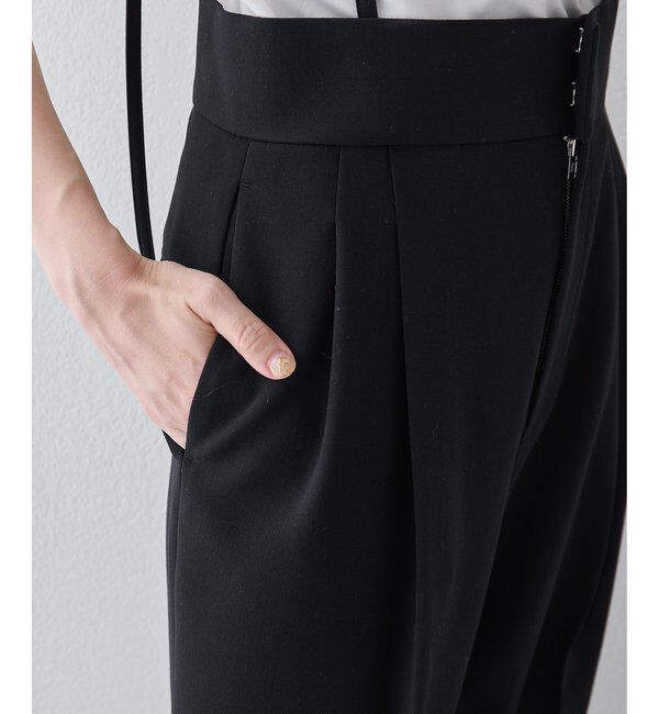  「ハイウエストサスペンダーパンツ」|チノ|