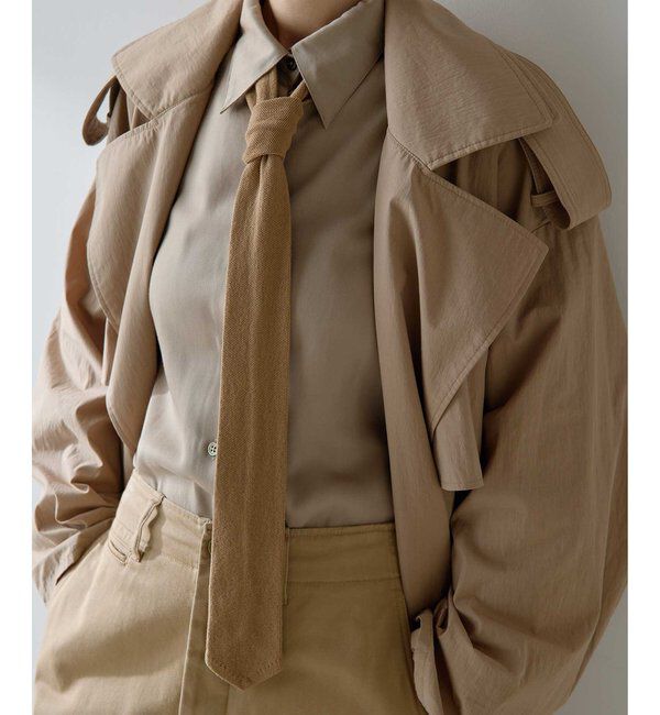  「ニットタイ」|その他|ベージュ