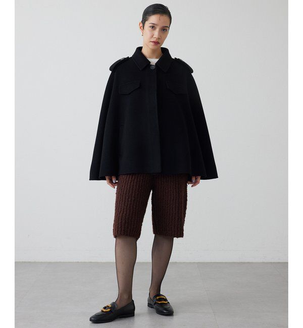  「【THE PAUSE】ニットハーフパンツ」|チノ|