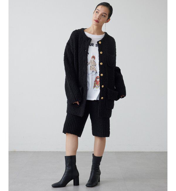  「【THE PAUSE】ニットハーフパンツ」|チノ|