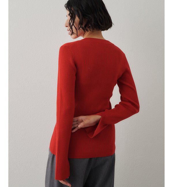  「リブニットカーディガン」|ニット・セーター|