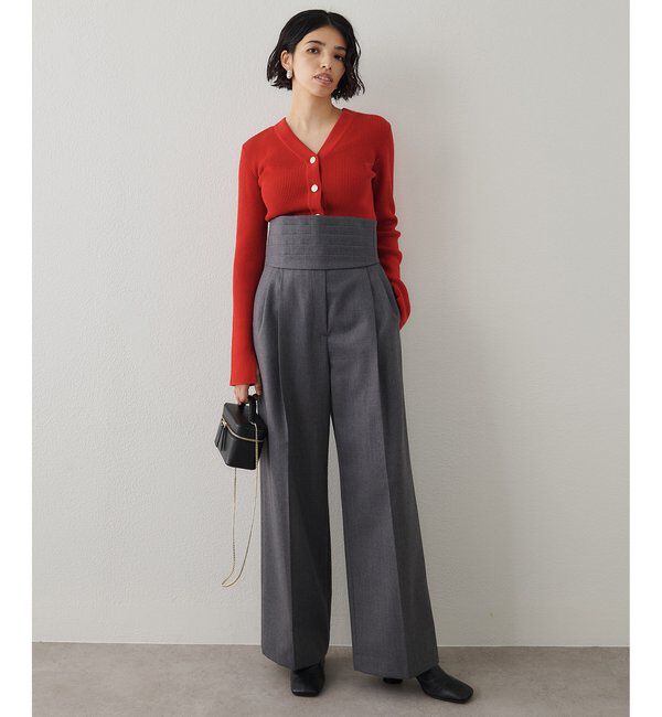  「リブニットカーディガン」|ニット・セーター|