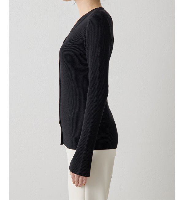  「リブニットカーディガン」|ニット・セーター|