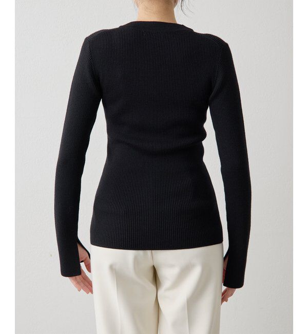  「リブニットカーディガン」|ニット・セーター|