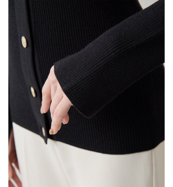  「リブニットカーディガン」|ニット・セーター|