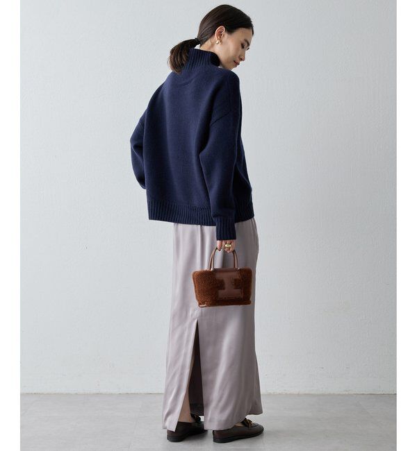 Drawing Numbers「【Drawing Numbers】接結ルーズタートルニット」|ニット・セーター|