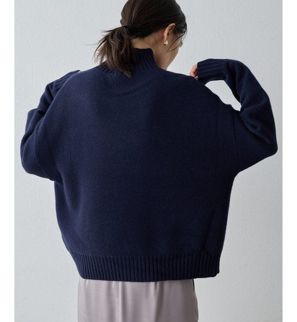 Drawing Numbers「【Drawing Numbers】接結ルーズタートルニット」|ニット・セーター|