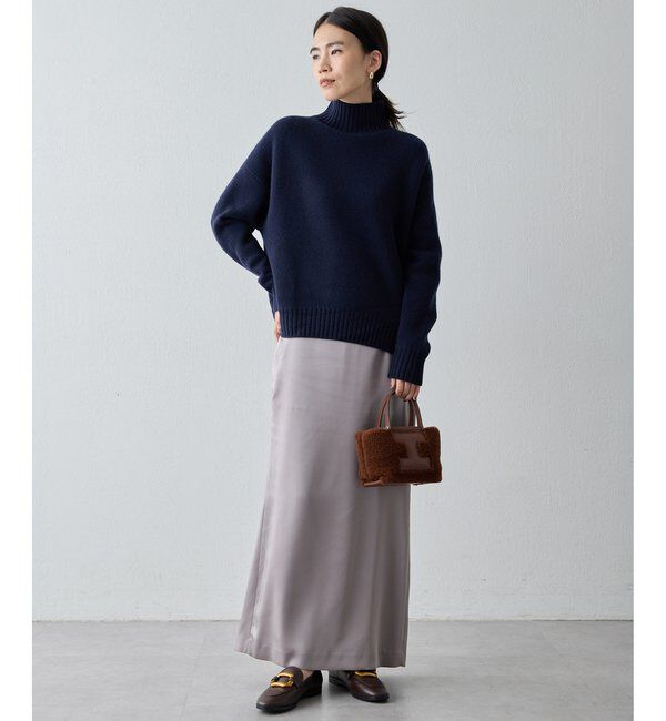 Drawing Numbers「【Drawing Numbers】接結ルーズタートルニット」|ニット・セーター|