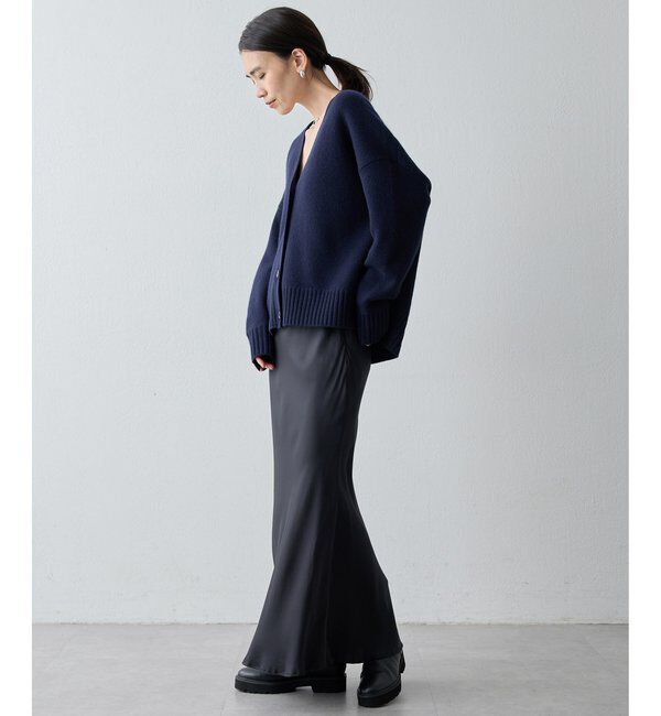 Drawing Numbers「【Drawing Numbers】接結ルーズVネックカーディガン」|ニット・セーター|