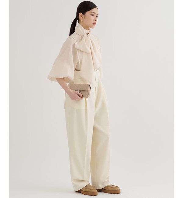  「シフォンボウタイブラウス」|シャツ・ブラウス|