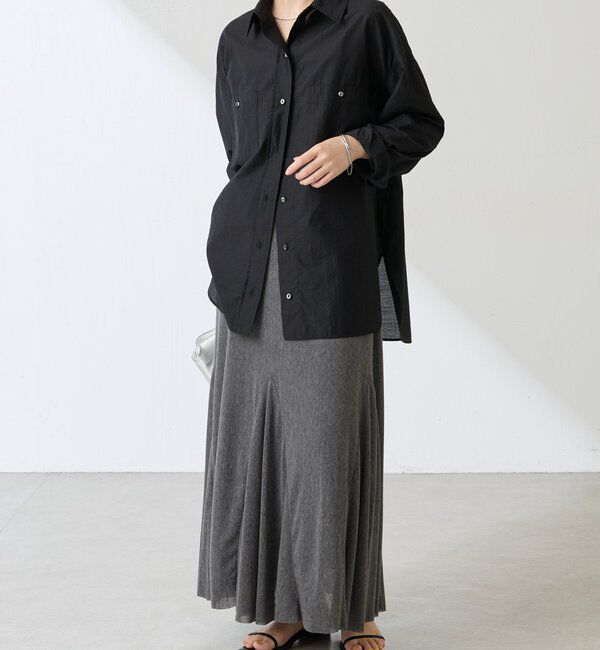  「シアーデニムシャツ」|シャツ・ブラウス|