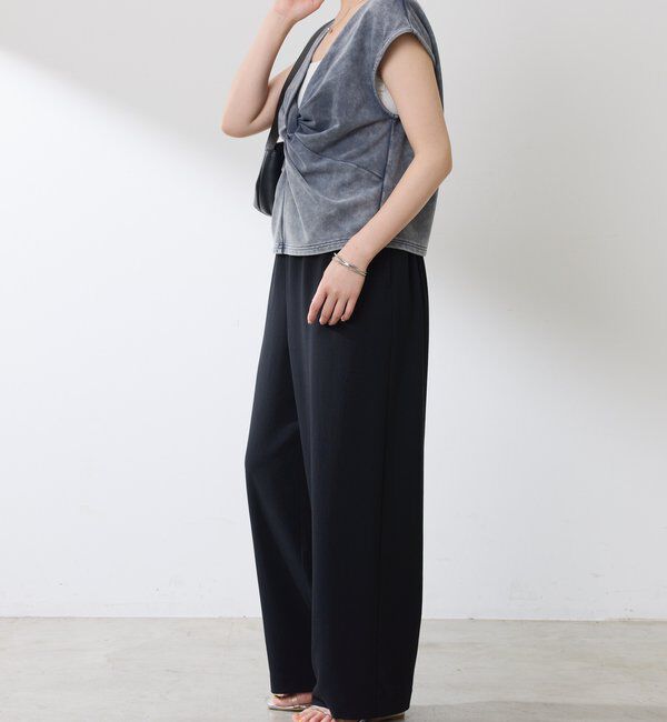  「Q.anos ツイストタンクトップ」|Tシャツ・カットソー|