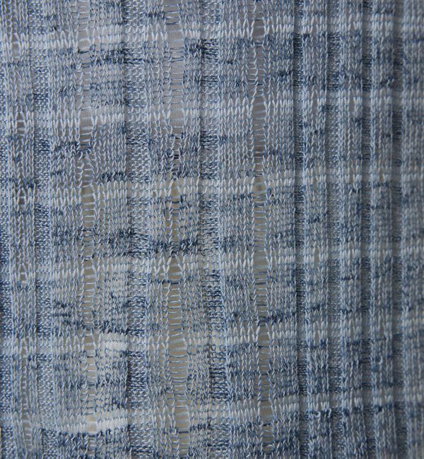  「Q.anos シアーチェック4WAYカーディガン」|Tシャツ・カットソー|