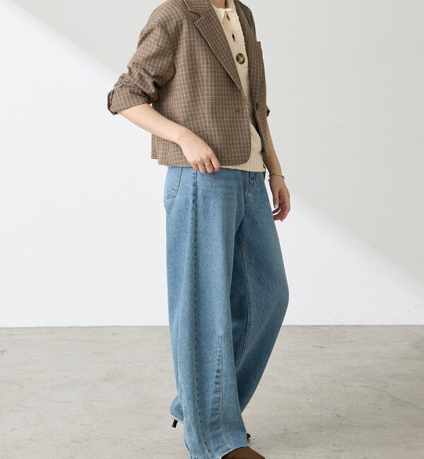  「ショートテーラードジャケット」|ベスト・ジレ|