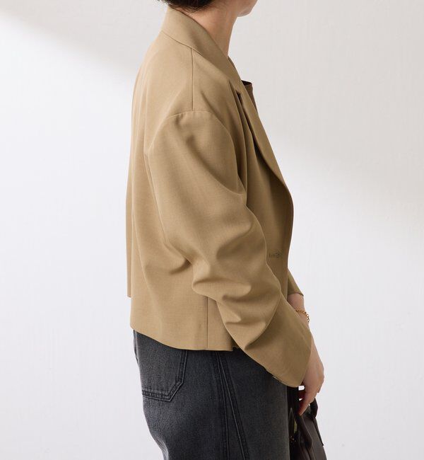  「ショートテーラードジャケット」|ベスト・ジレ|