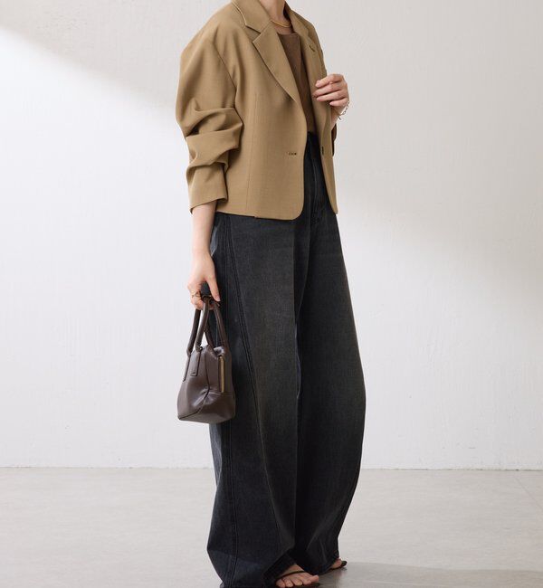  「ショートテーラードジャケット」|ベスト・ジレ|