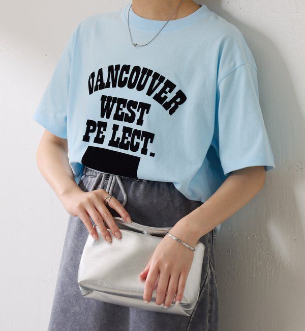  「VANCOUVER フロッキーロゴT」|Tシャツ・カットソー|スカイブルー