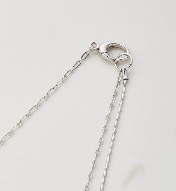  「【PAPILLONNER/パピヨネ】クリアドロップＹ字ネックレス」|リング|