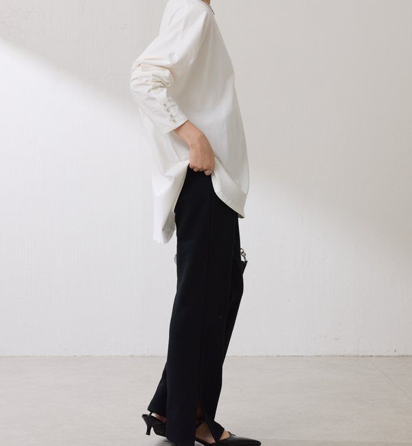  「袖ボタンロンT」|Tシャツ・カットソー|