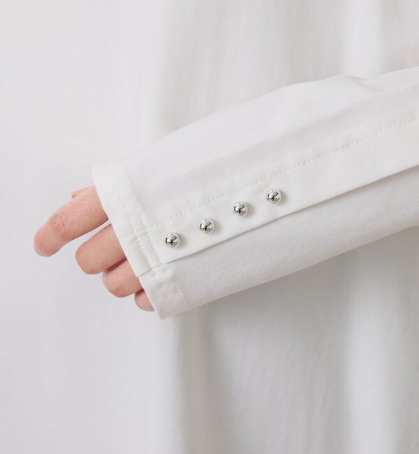  「袖ボタンロンT」|Tシャツ・カットソー|