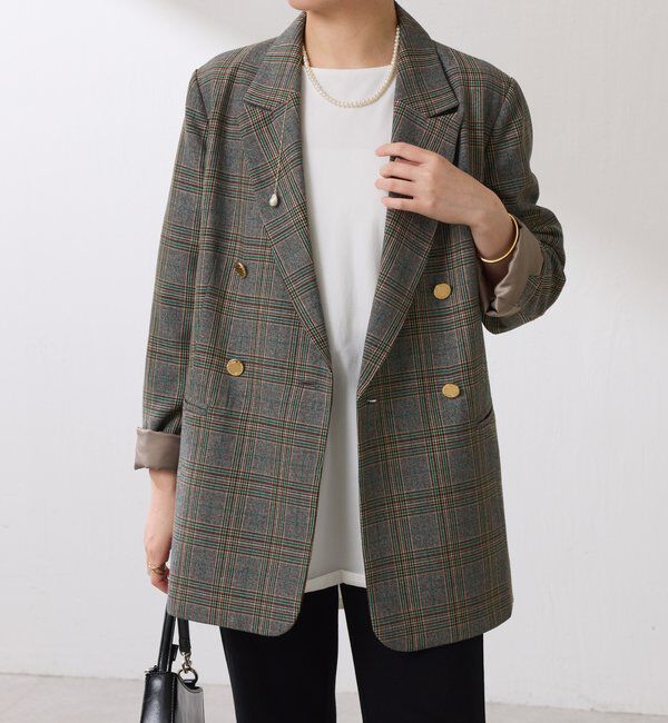  「ウールライクダブルジャケット」|デニムジャケット|