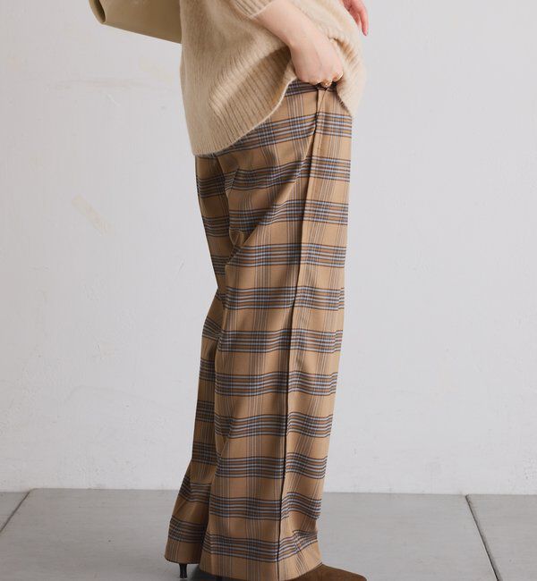  「ウールライクタックパンツ」|チノ|