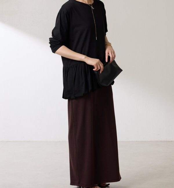  「裾バルーンロンT」|Tシャツ・カットソー|