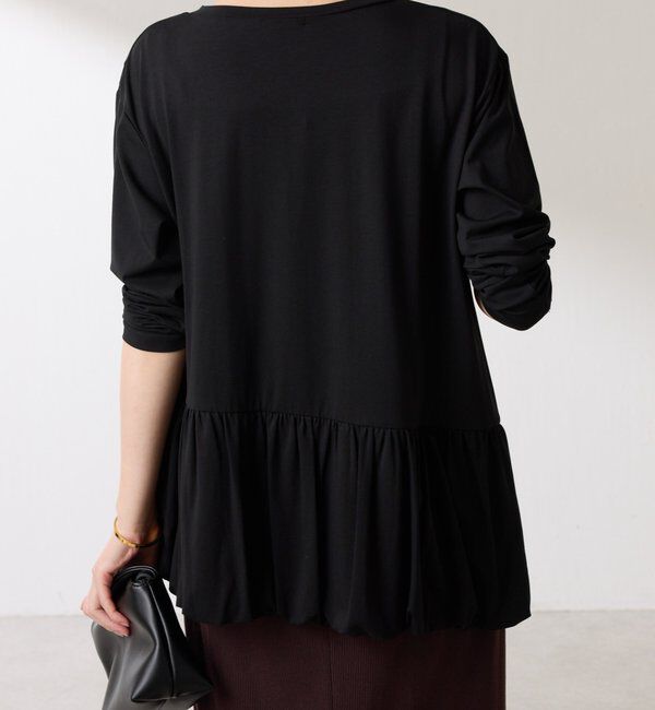 「裾バルーンロンT」|Tシャツ・カットソー|