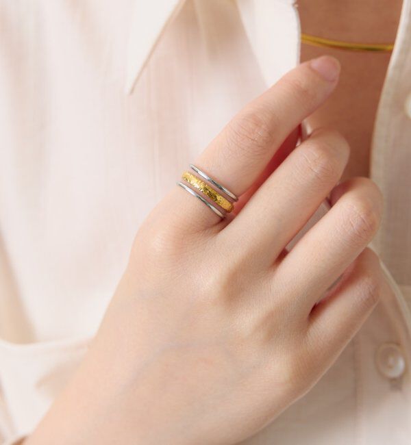  「【PAPILLONNER/パピヨネ】コンビリング」|リング|