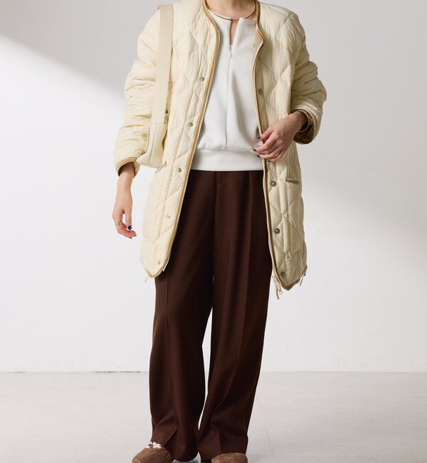  「ベロアパイピングリバーシブルコート」|その他|