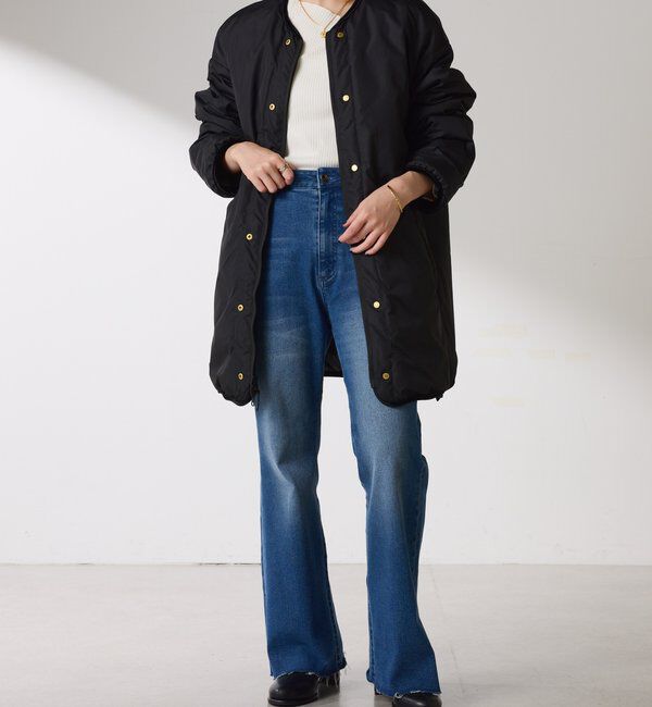  「ベロアパイピングリバーシブルコート」|その他|