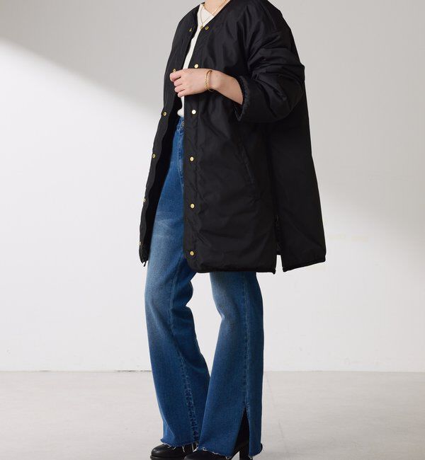  「ベロアパイピングリバーシブルコート」|その他|