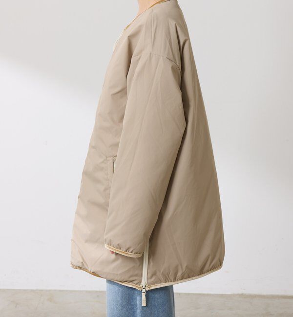  「ベロアパイピングリバーシブルコート」|その他|
