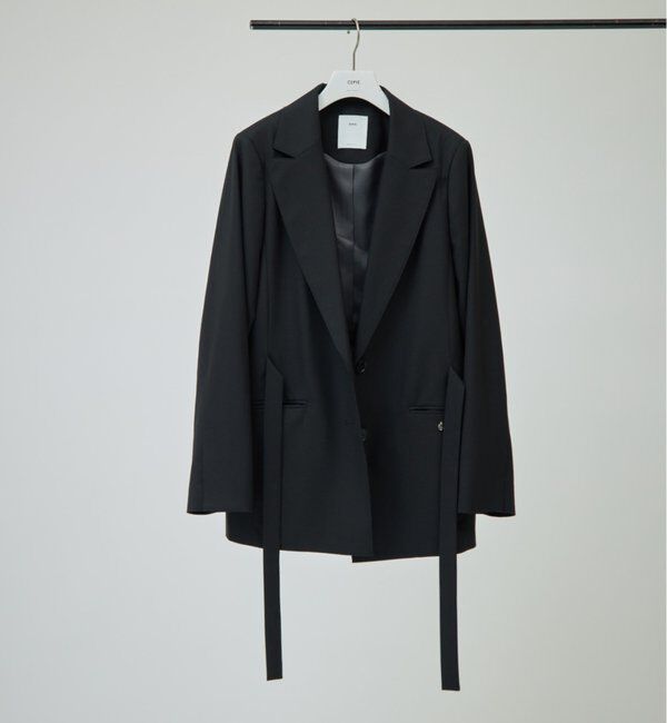  「【CEPIE./セピエ】ボクシージャケット」|スカート|ブラック