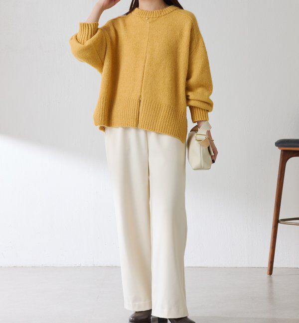  「ヤクライクショートニット」|ニット・セーター|