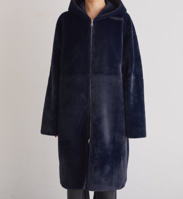  「リバーシブルフェイクファーコート」|その他|