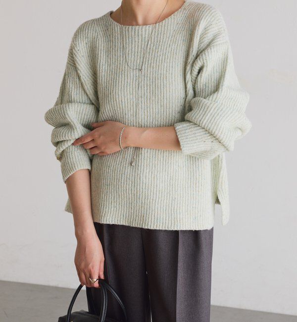  「ラメノット2WAYニット」|ニット・セーター|