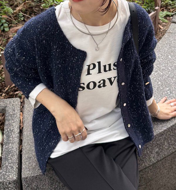  「ラメノット2WAYニット」|ニット・セーター|